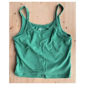 ARQ Crop Tank in Verdant Green